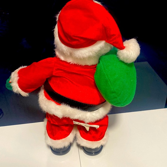 Dancing/Musical Santa Clause Plus with Santa Suit Beverly Hills Teddy Bear Co. - Picture 3 of 7